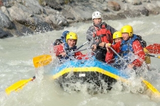 Rafting in Chamonix
